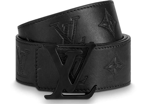 louis vuitton belts black|louis vuitton monogram belt black.